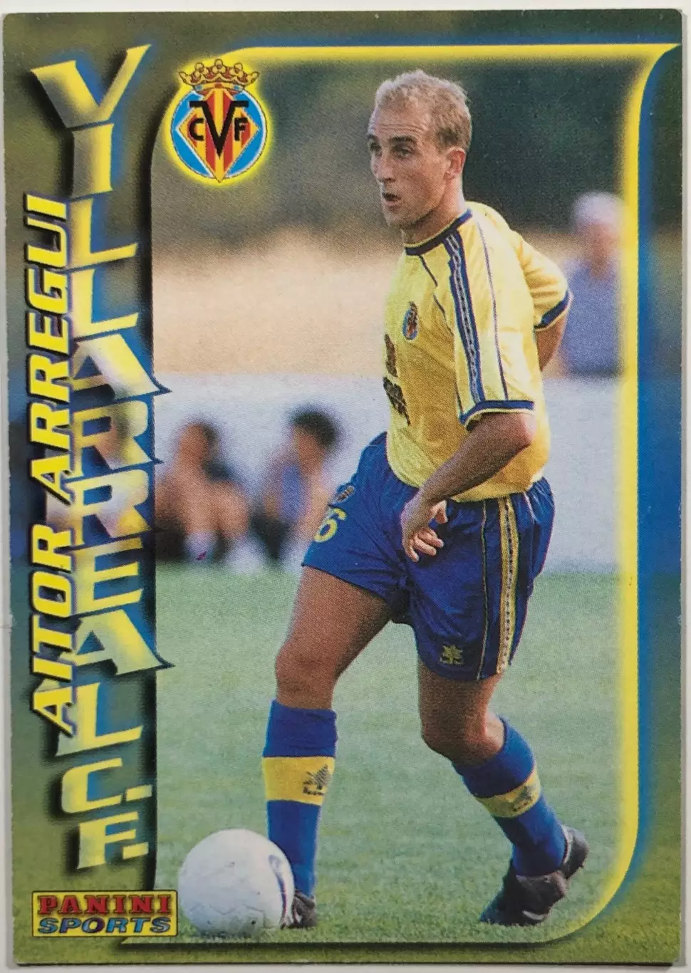 Карточка Aitor Arregui Вильярреал