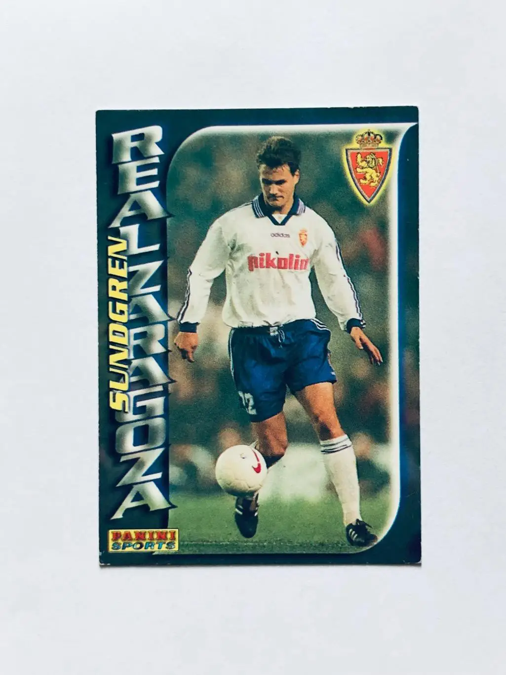 Карточка Gary Sundgren Real Zaragoza