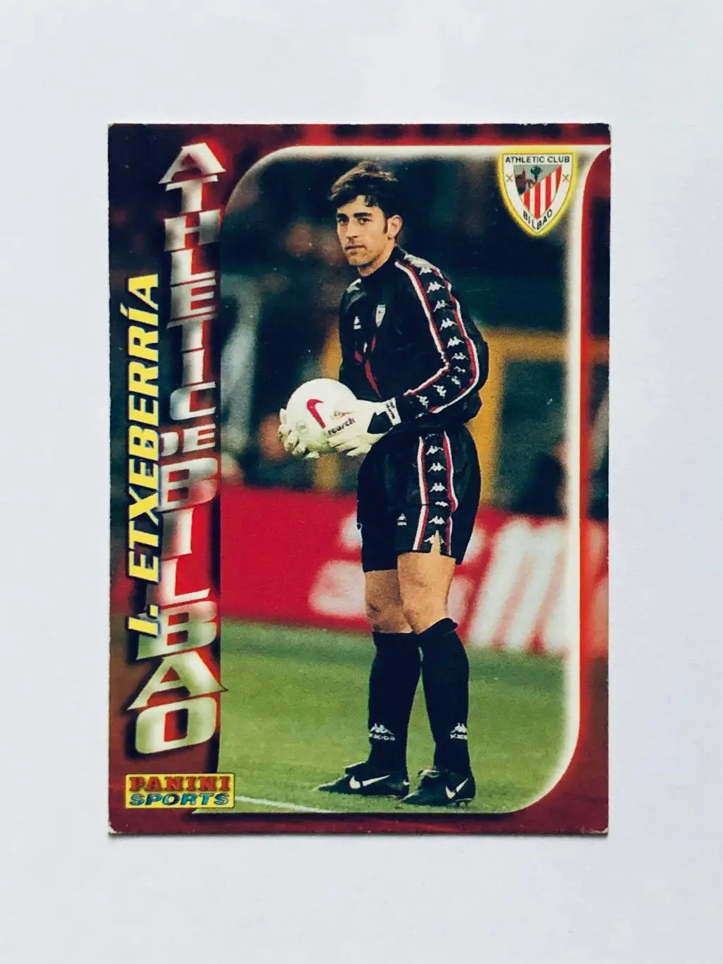 Карточка Imanol Etxeberria Athletic de Bilbao