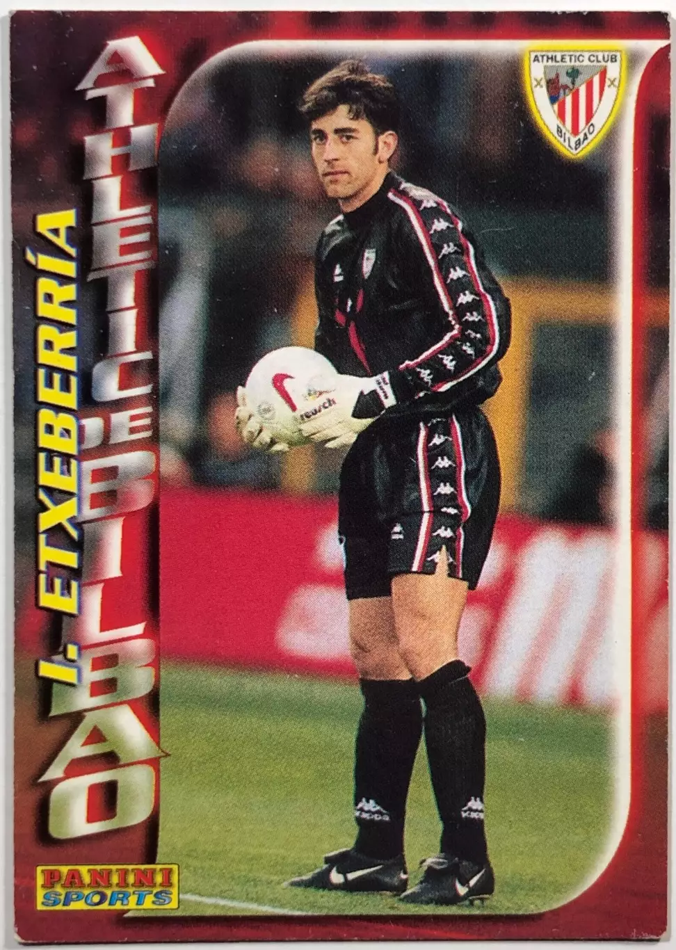 Карточка Imanol Etxeberria Атлетик Бильбао