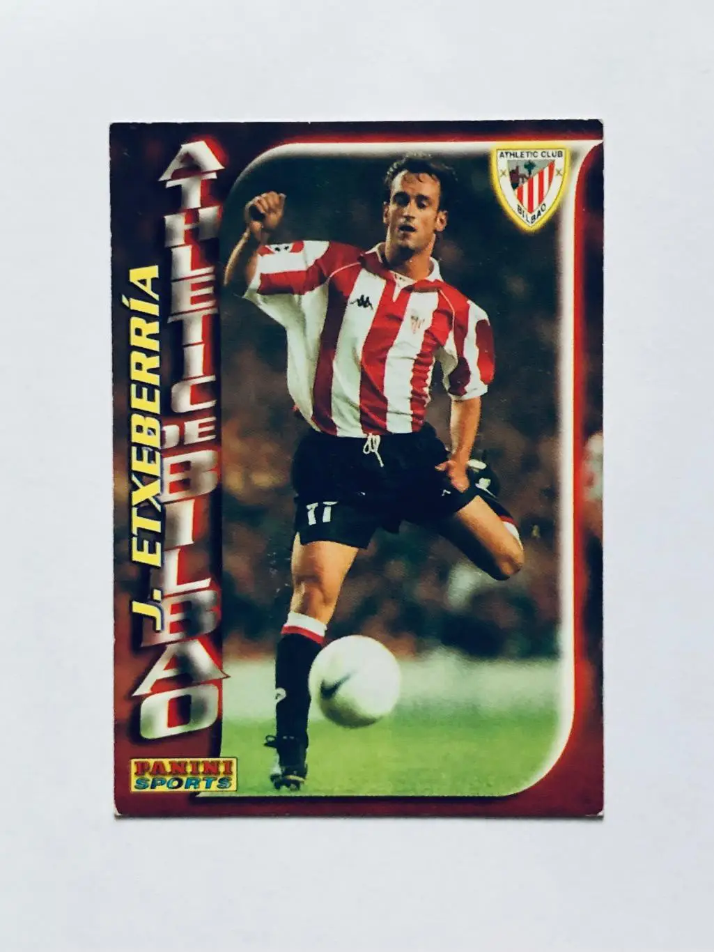 Карточка Joseba Etxeberria Athletic de Bilbao
