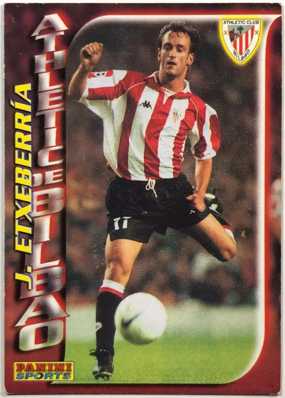 Карточка Joseba Etxeberria Атлетик Бильбао
