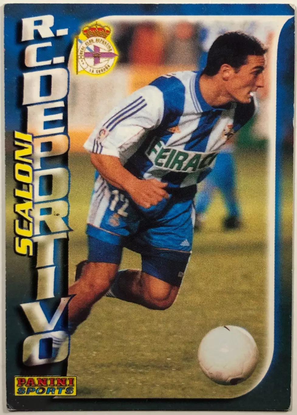 Карточка Лионель Скалони Депортиво Ла-Корунья