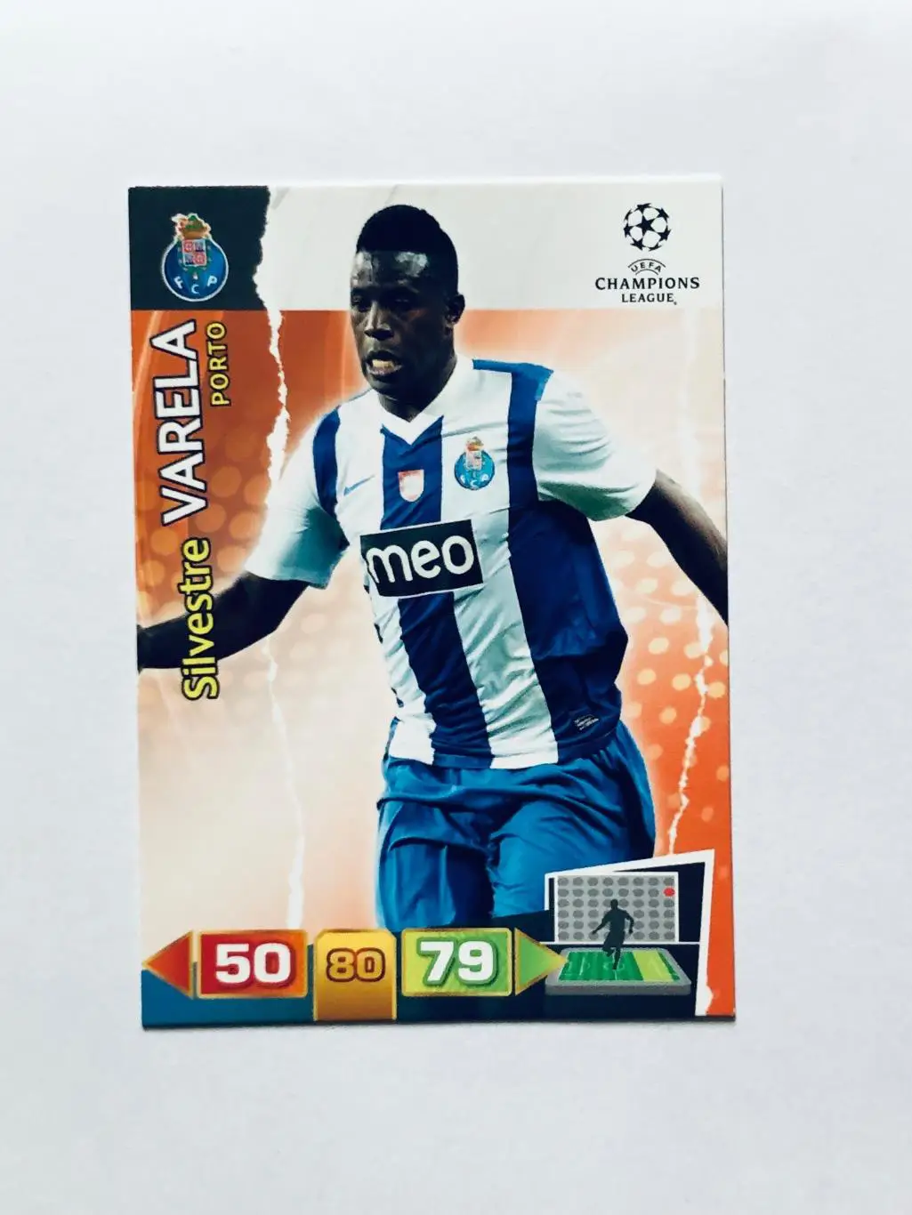 Карточка Silvestre Varela FC Porto