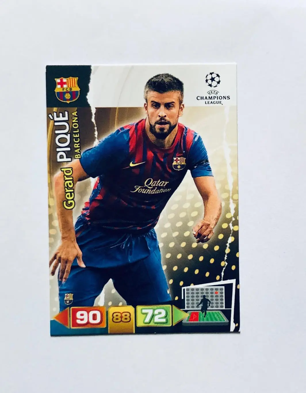 Карточка Gerard Pique FC Barcelona