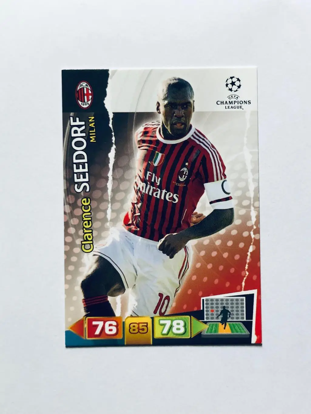 Карточка Clarence Seedorf AC Milan