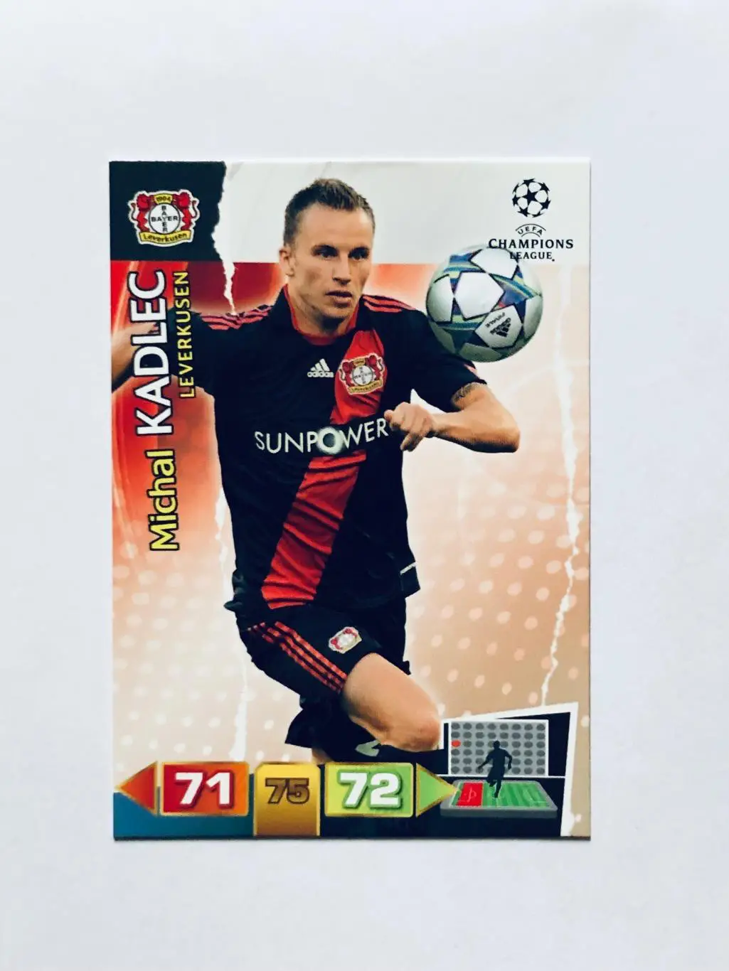 Карточка Michal Kadlec Bayer 04 Leverkusen