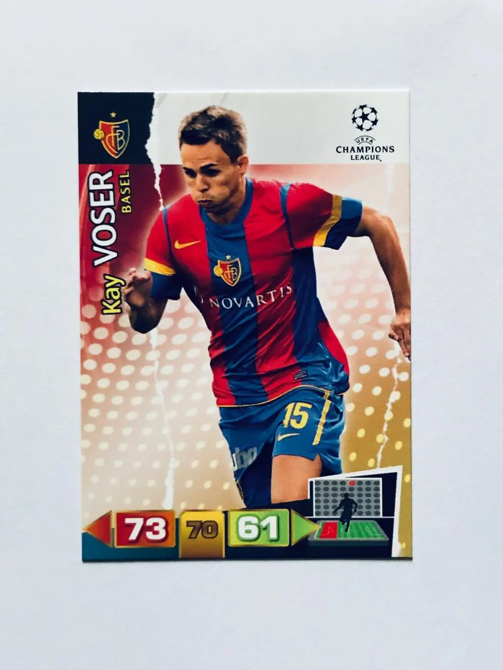 Карточка Kay Voser FC Basel 1893