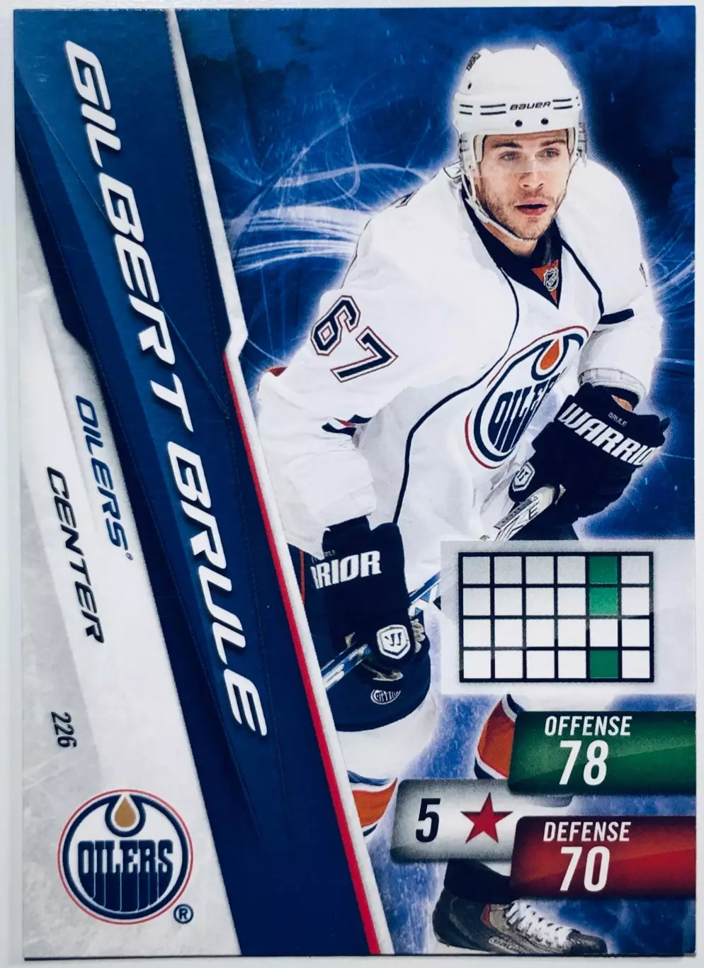 Карточка Gilbert Brule Edmonton Oilers