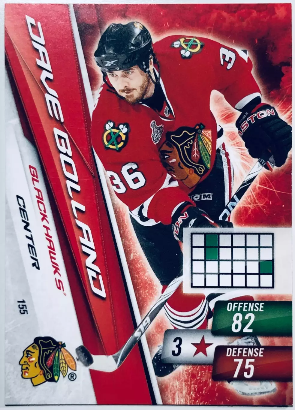 Карточка Dave Bolland Chicago Blackhawks