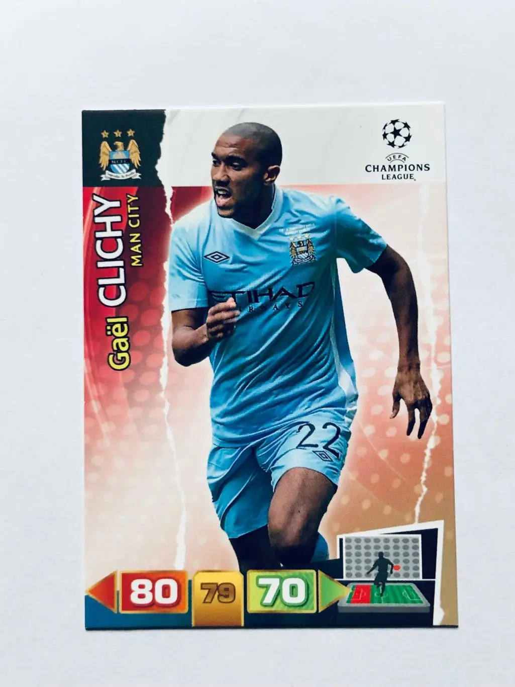 Карточка Gael Clichy Manchester City FC