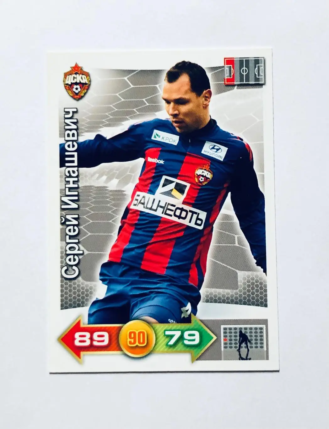 Карточка Сергей Игнашевич ЦСКА Москва