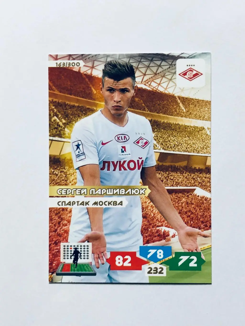 Карточка Сергей Паршивлюк Спартак Москва