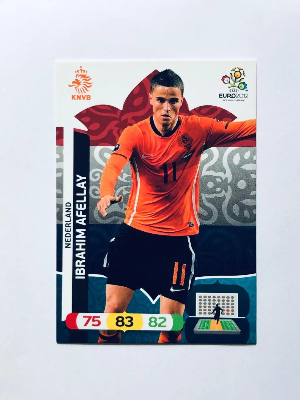 Карточка Ibrahim Afellay Nederland