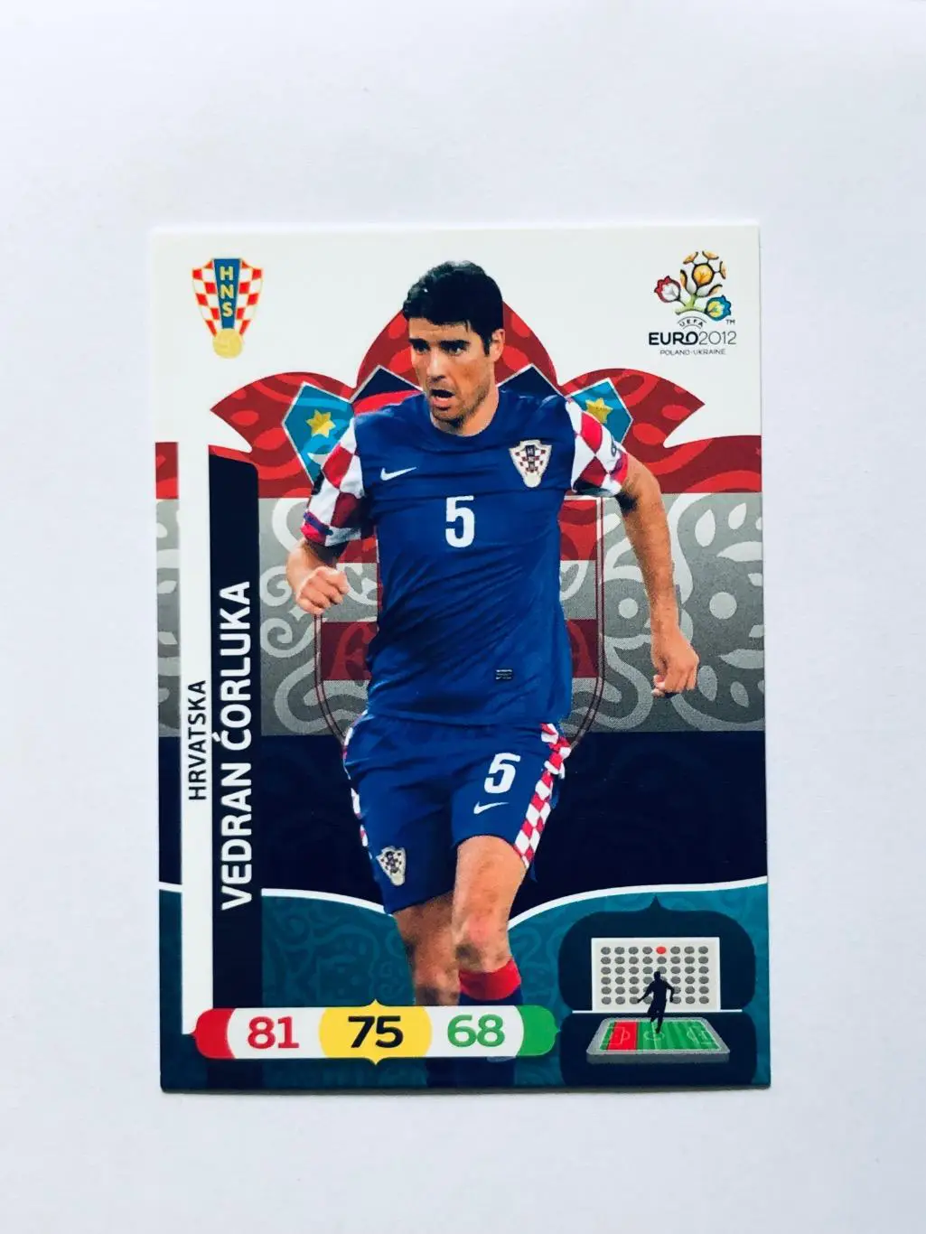 Карточка Vedran Corluka Hrvatska