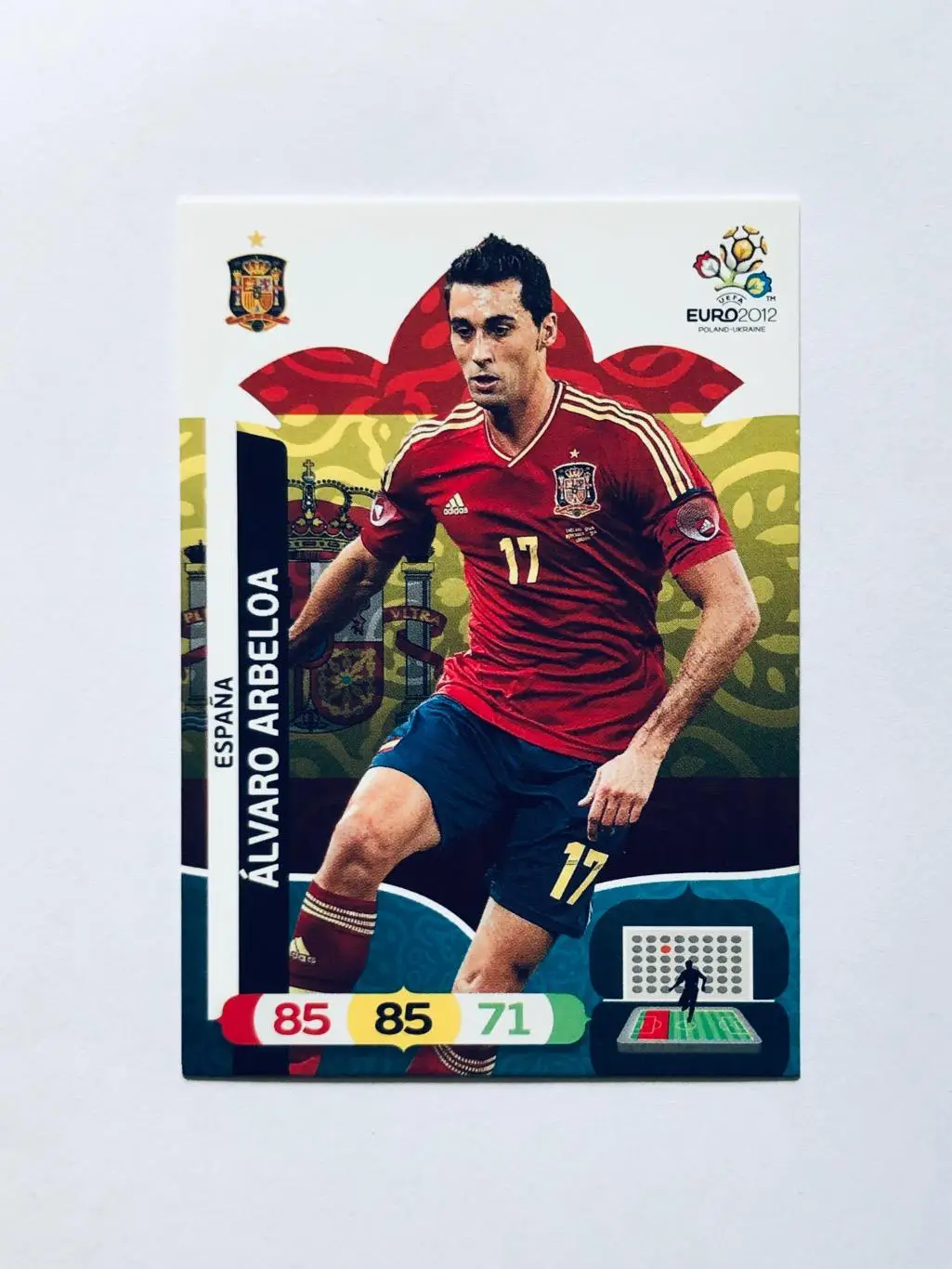 Карточка Alvaro Arbeloa Espana