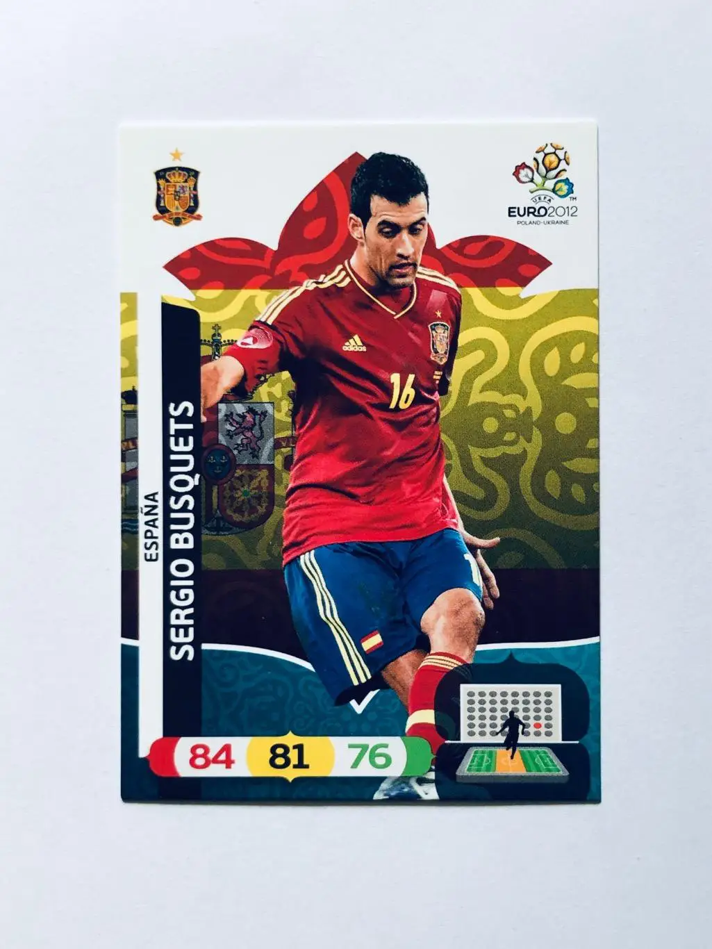 Карточка Sergio Busquets Espana