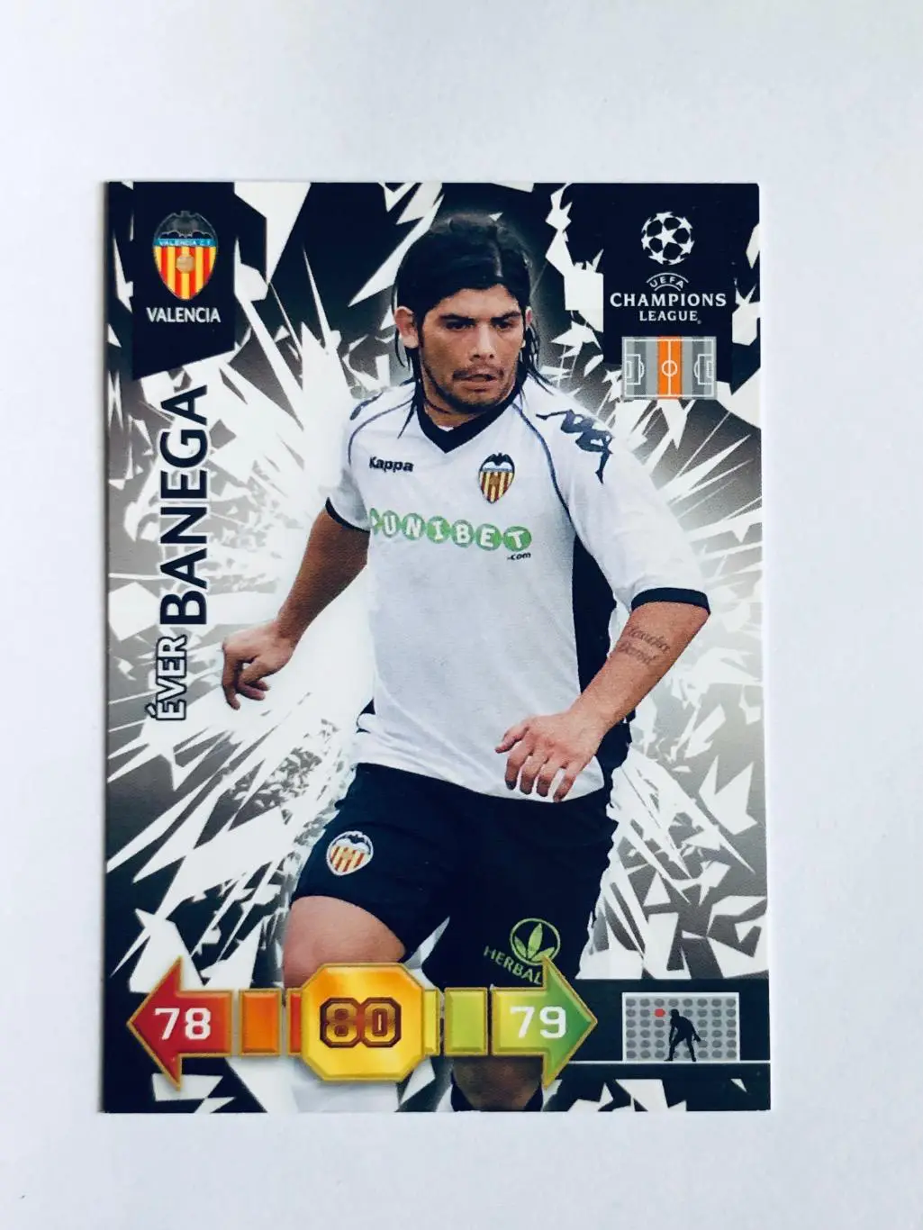 Карточка Ever Banega Valencia