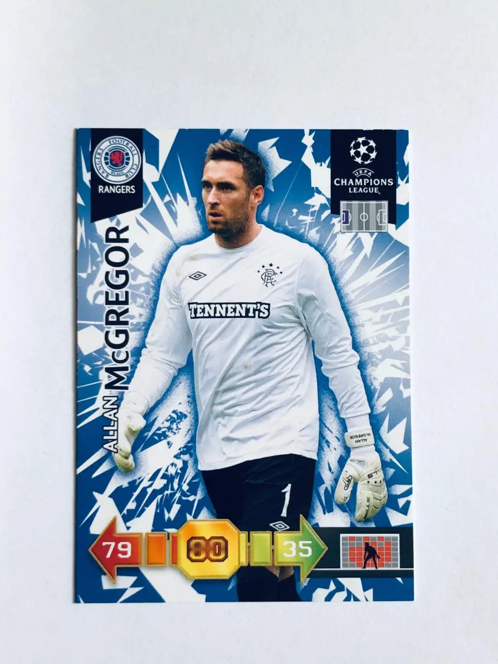 Карточка Allan McGregor Rangers