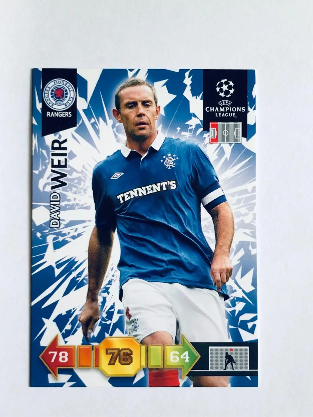 Карточка David Weir Rangers