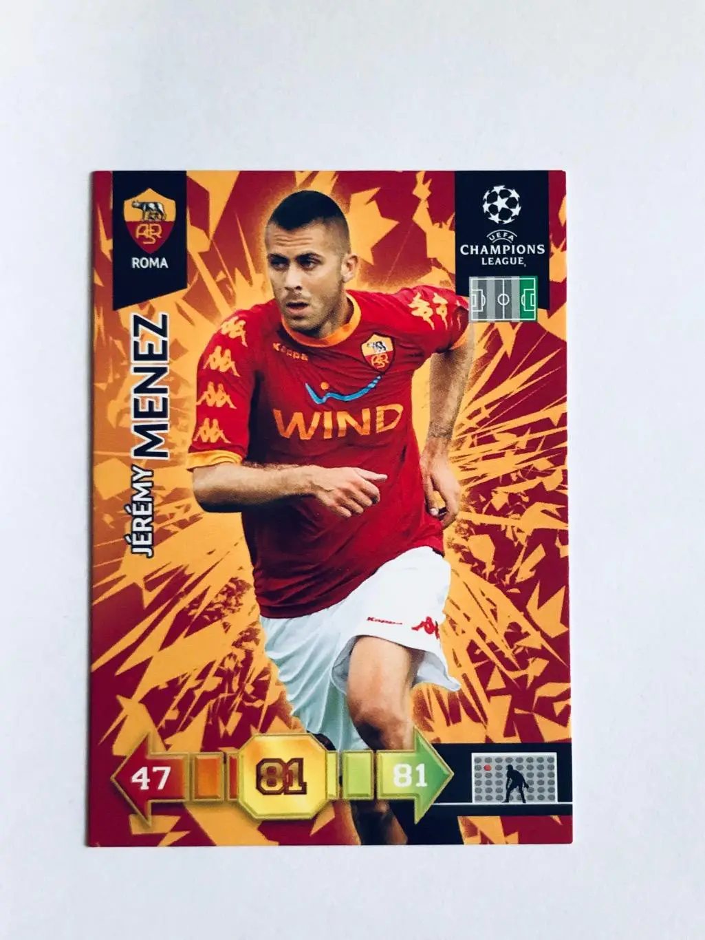 Карточка Jeremy Menez Roma