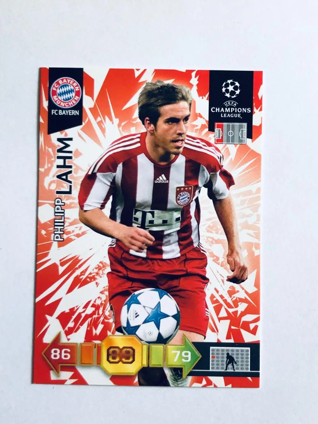 Карточка Philipp Lahm FC Bayern