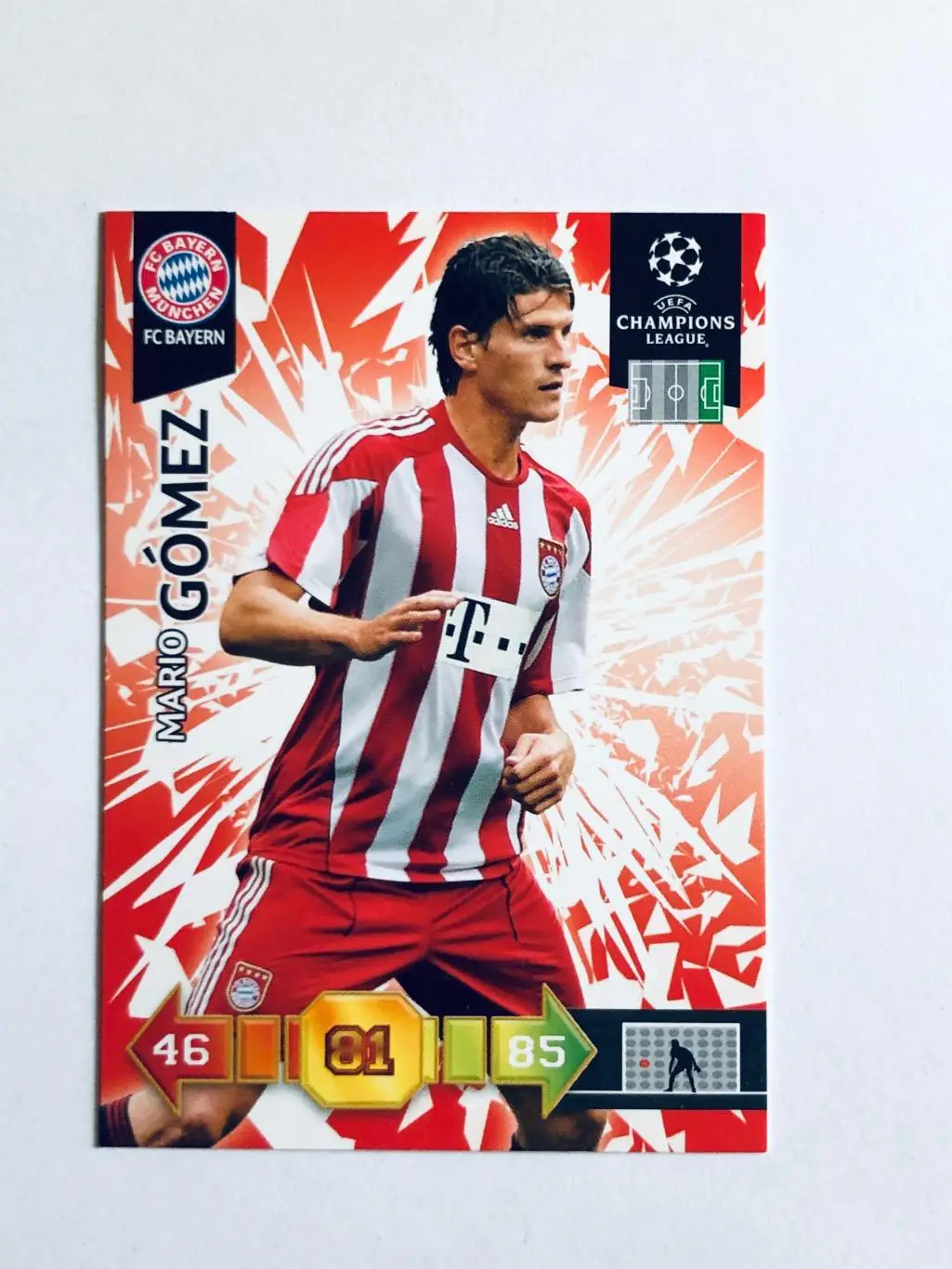 Карточка Mario Gomez FC Bayern