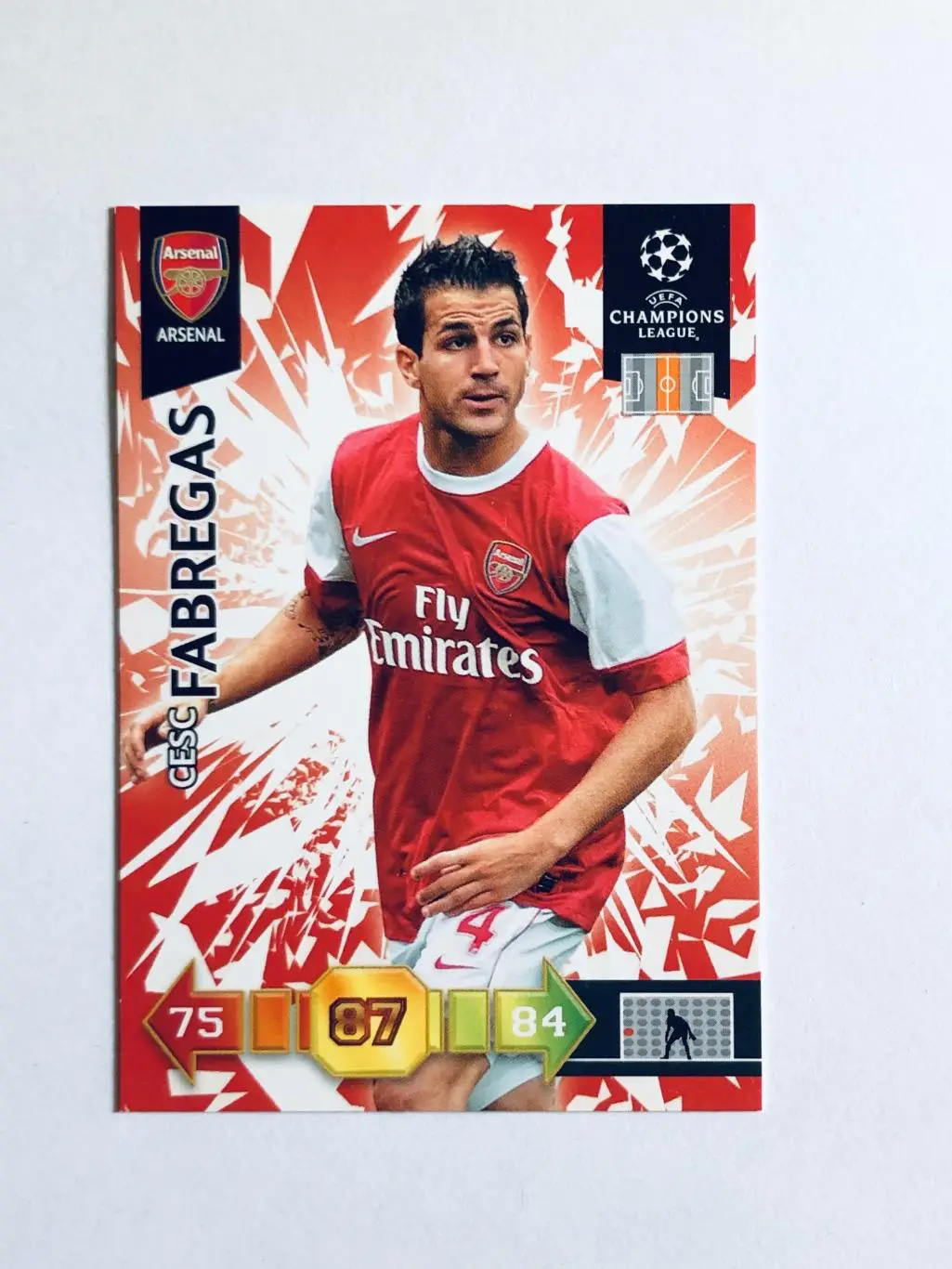 Карточка Cesc Fabregas Arsenal
