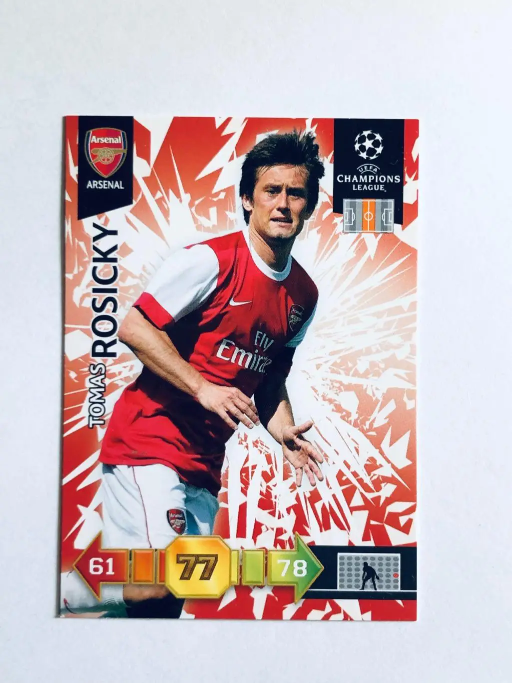 Карточка Tomas Rosicky Arsenal