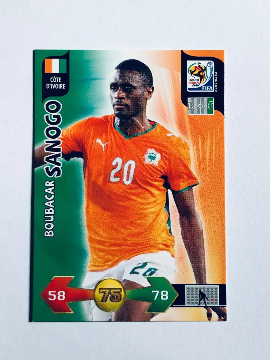 Карточка Boubacar Sanogo Cote d’Ivoire