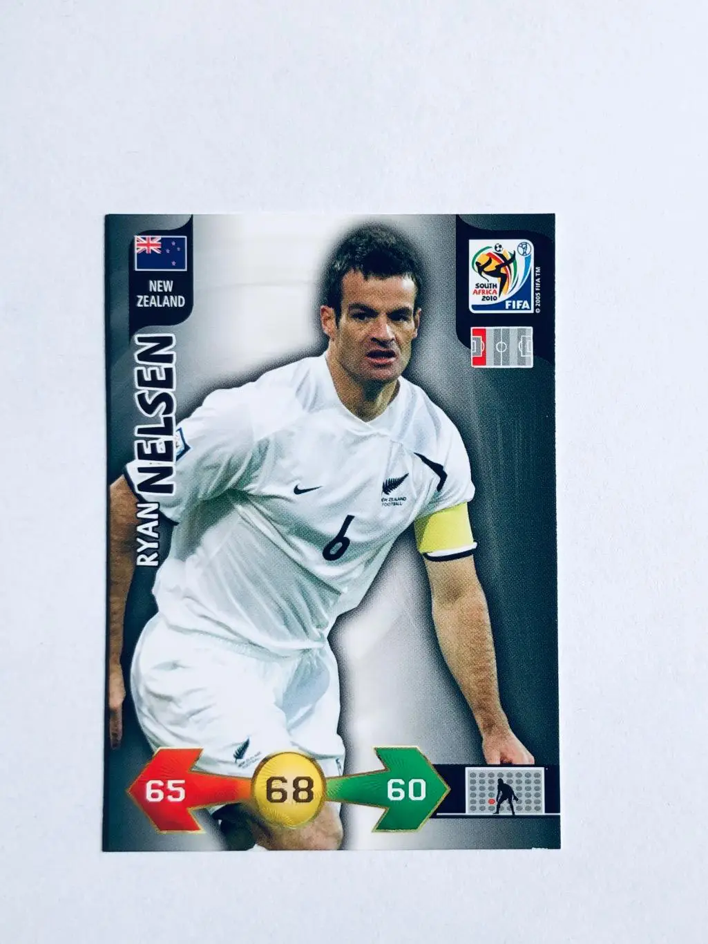 Карточка Ryan Nelsen New Zealand