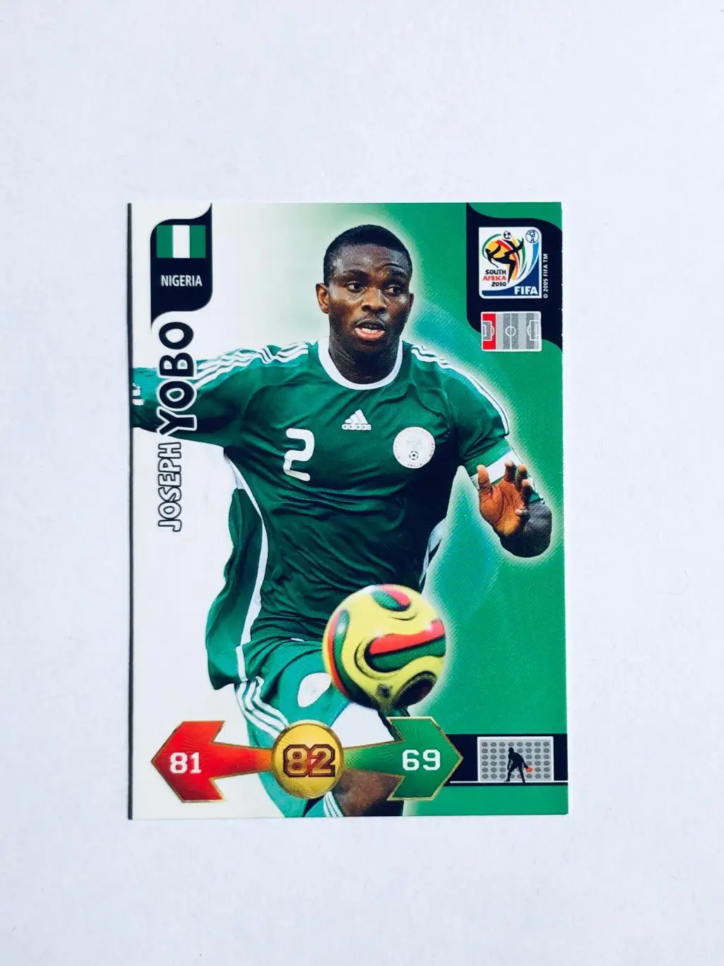 Карточка Joseph Yobo Nigeria
