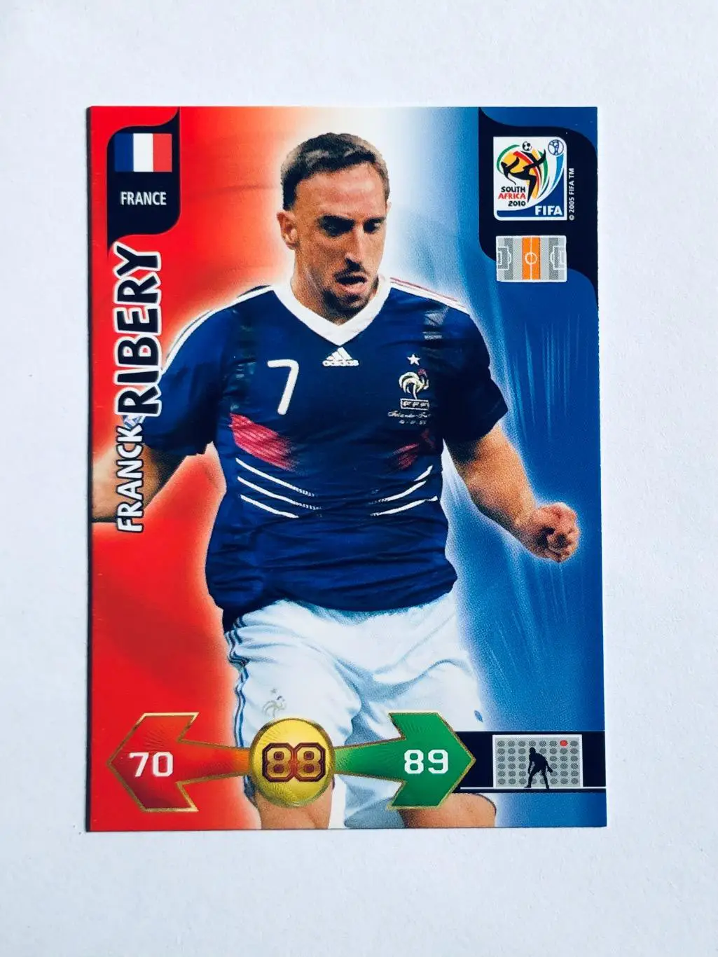 Карточка Franck Ribery France.