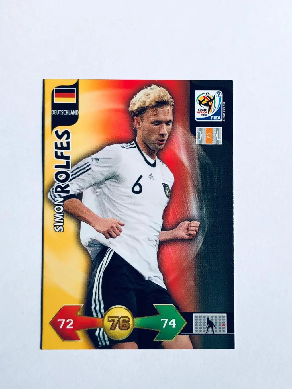 Карточка Simon Rolfes Deutschland.