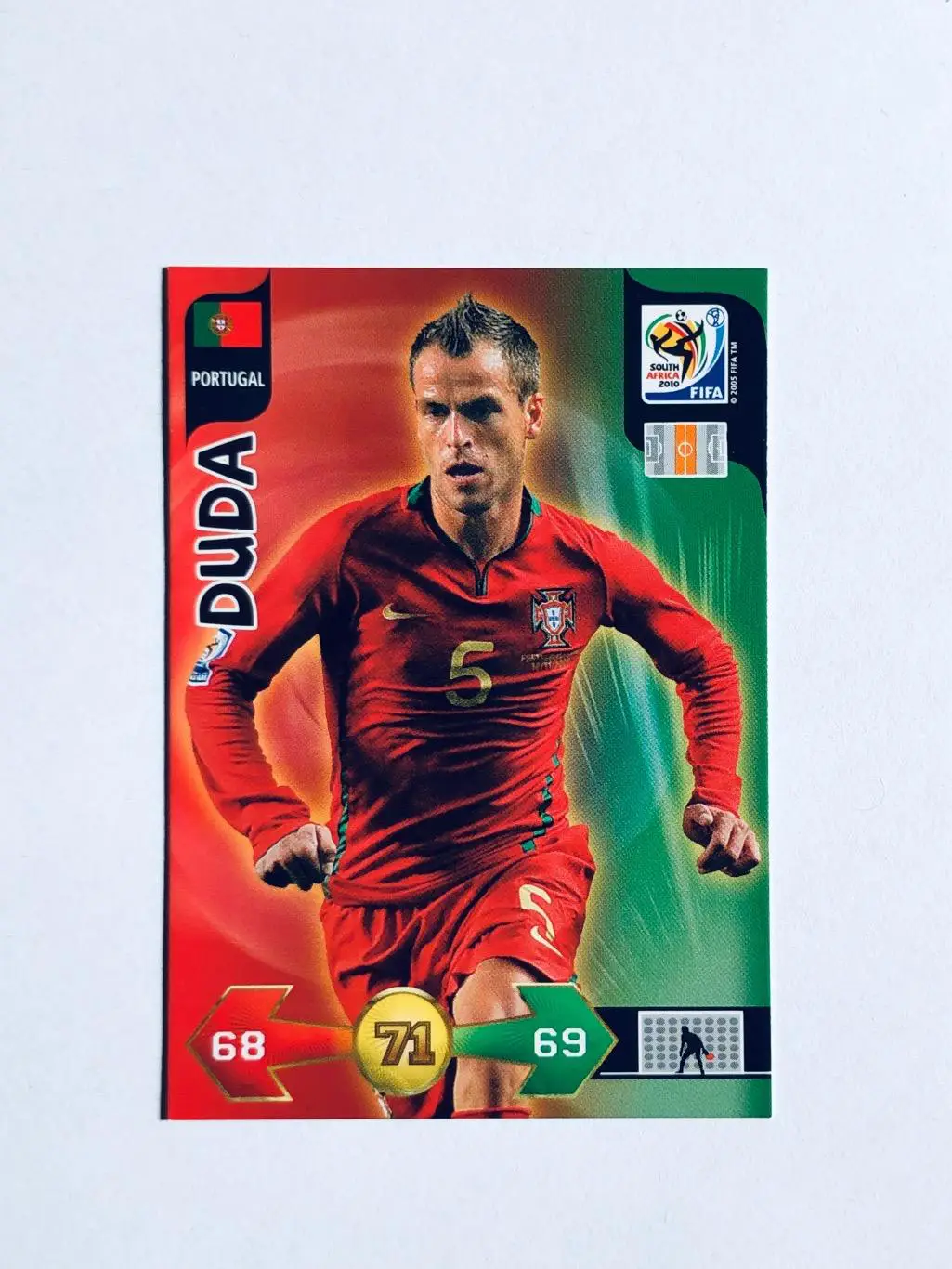 Карточка Duda Portugal.