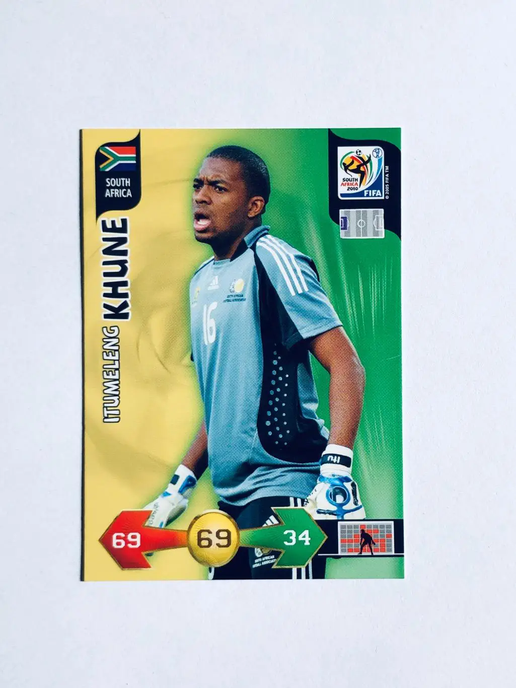 Карточка Itumeleng Khune South Africa.