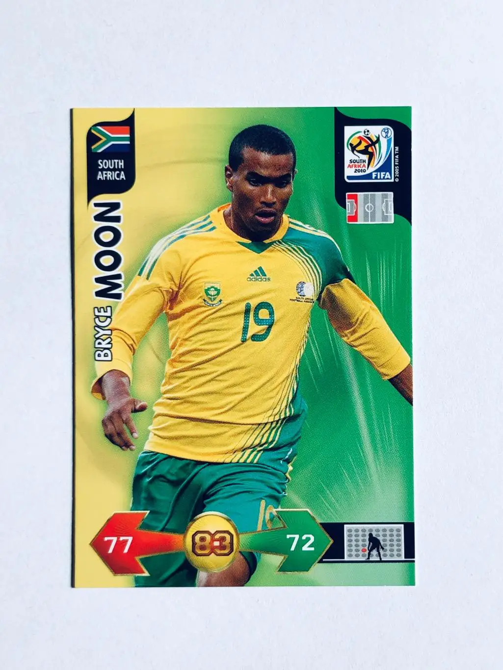 Карточка Bryce Moon South Africa.