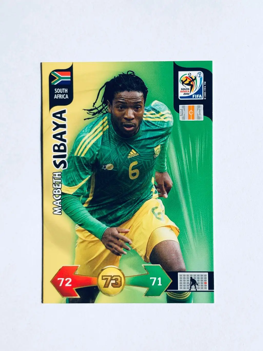 Карточка Macbeth Sibaya South Africa.