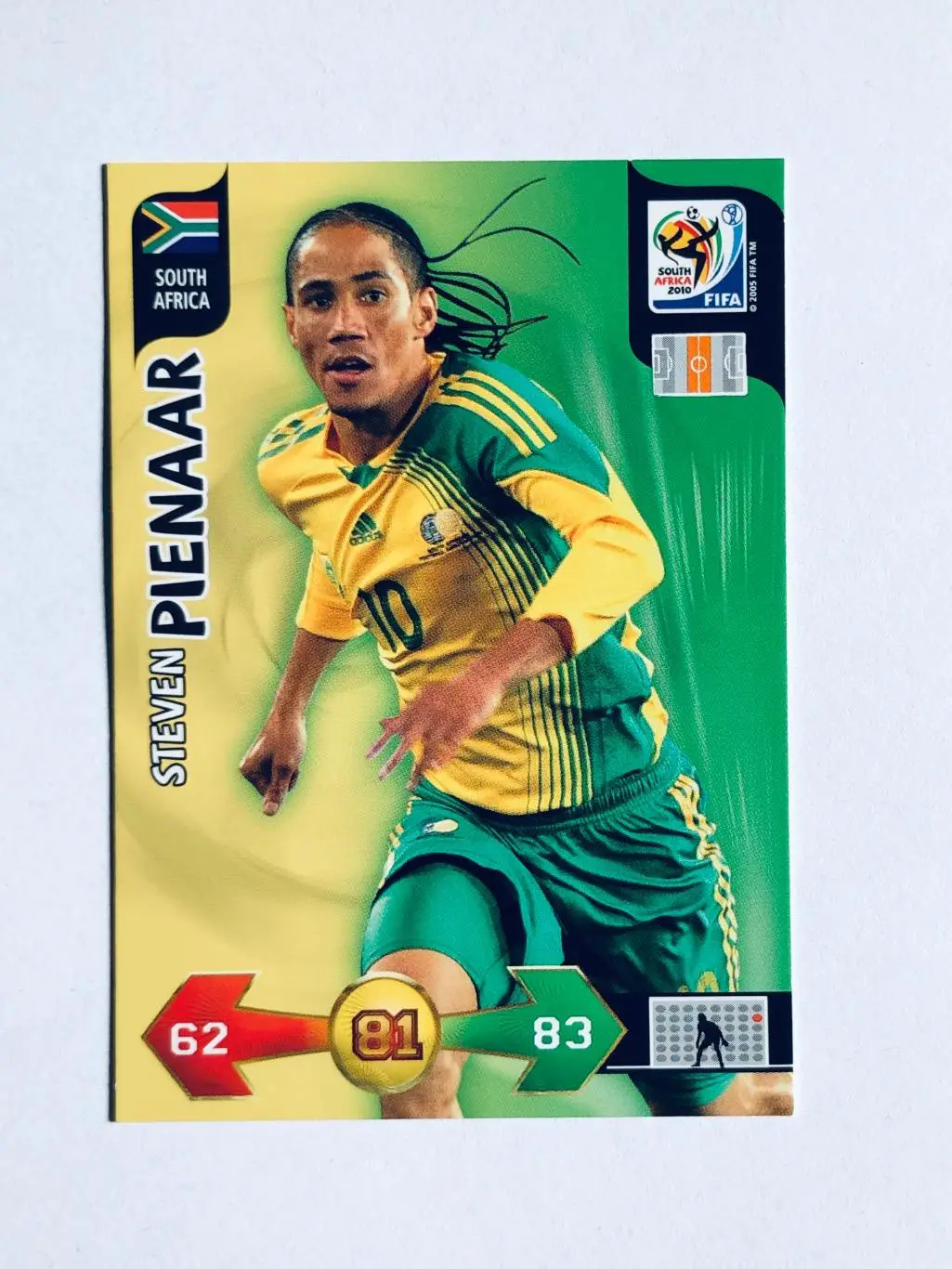 Карточка Steven Pienaar South Africa.