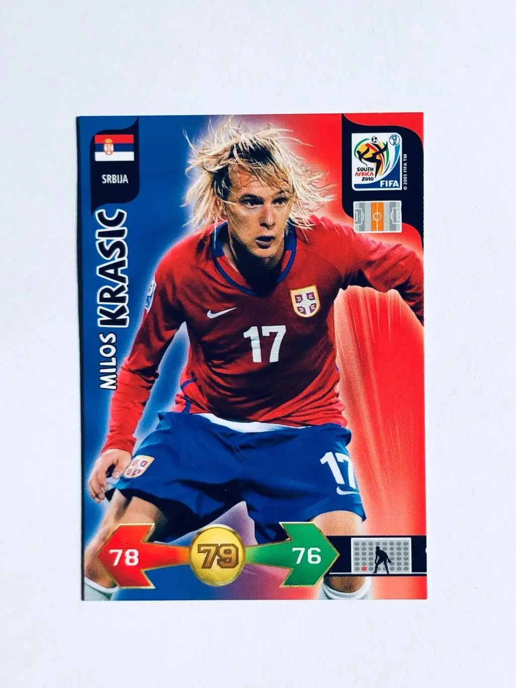 Карточка Milos Krasic Srbija.