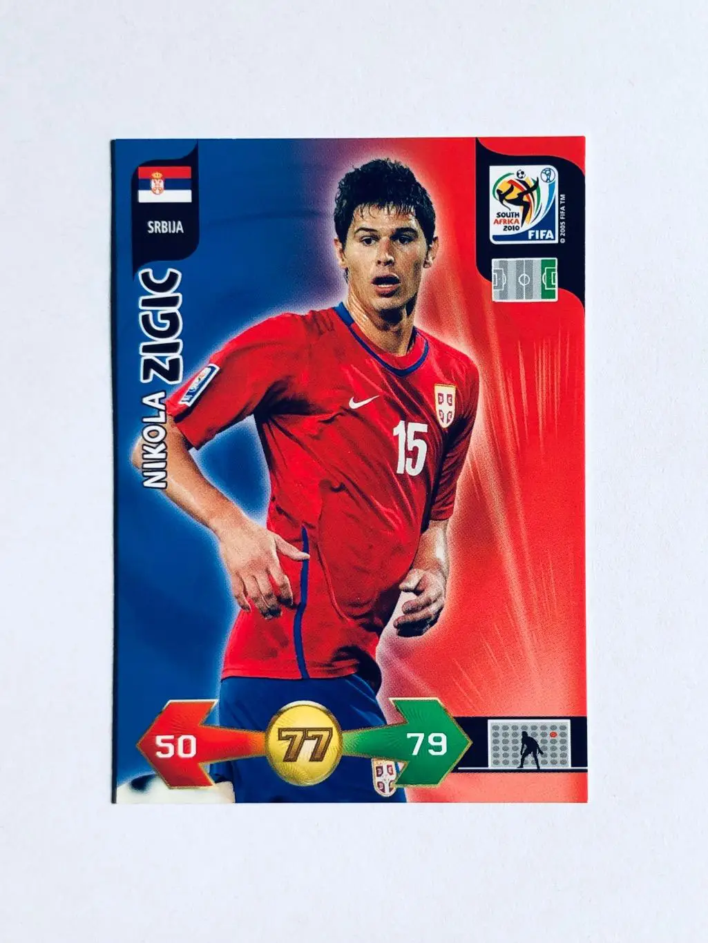 Карточка Nikola Zigic Srbija.