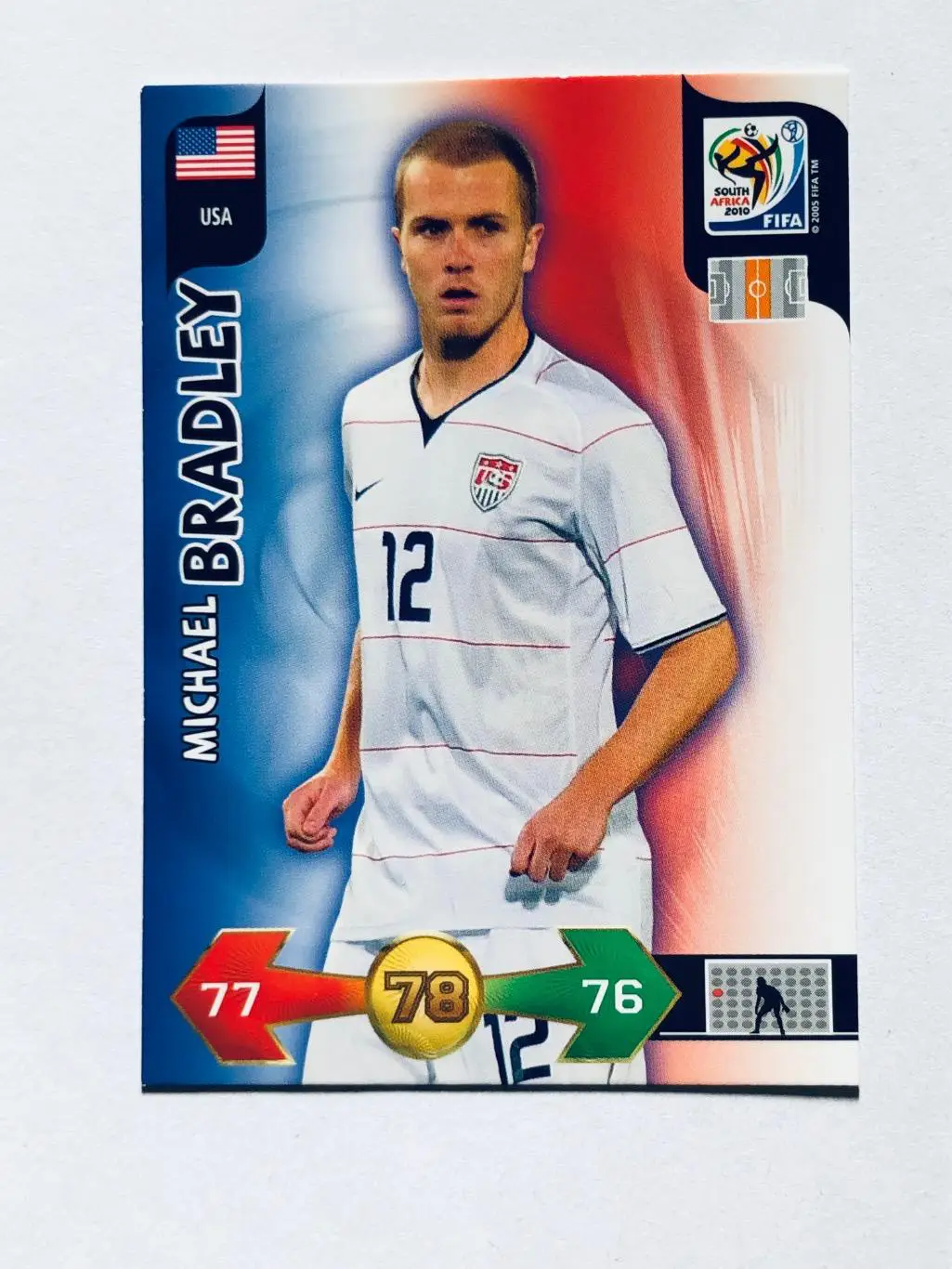 Карточка Michael Bradley USA.