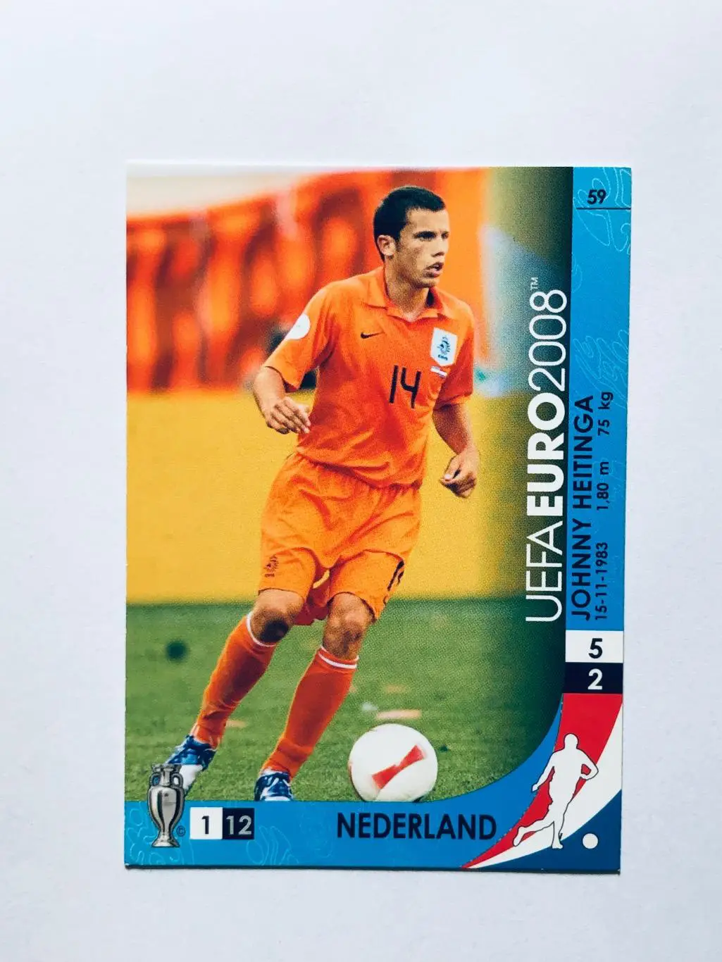 Карточка Johnny Heitinga Nederland