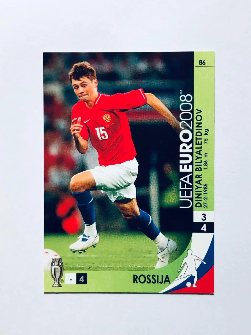 Карточка Diniyar Bilyaletdinov Rossija