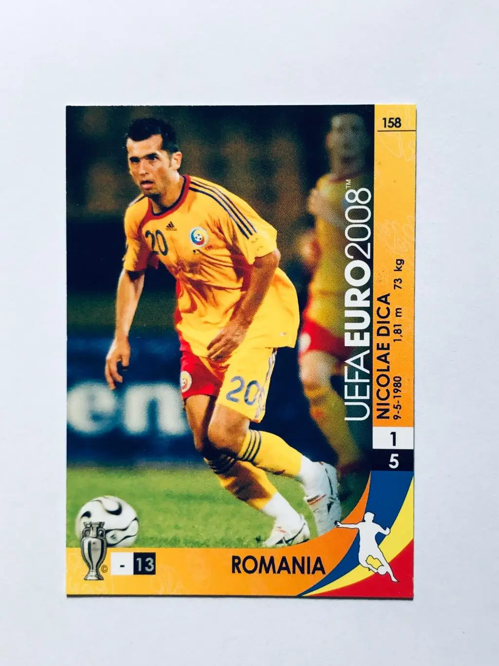 Карточка Nicolae Dica Romania