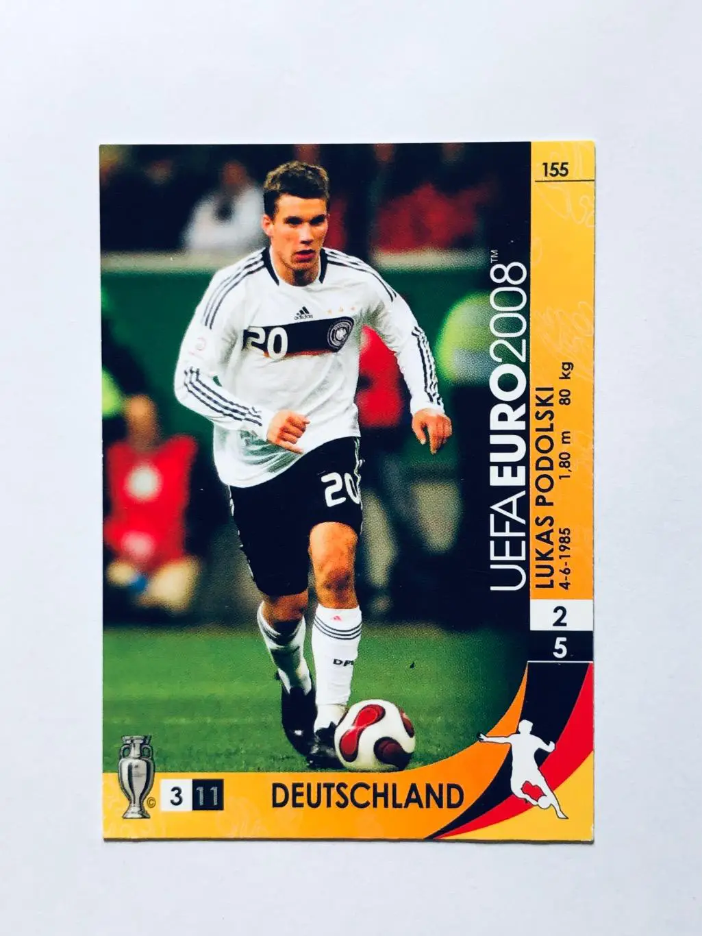 Карточка Lukas Podolski Deutschland