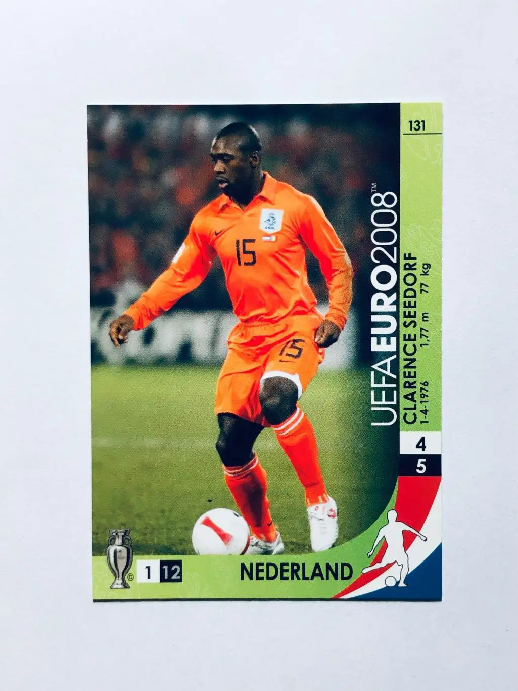 Карточка Clarence Seedorf Nederland