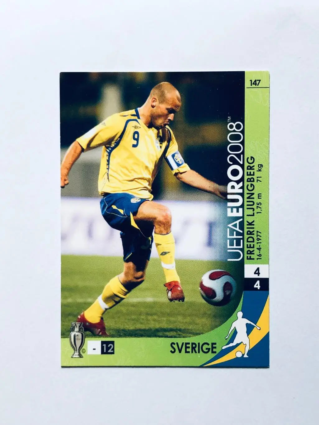 Карточка Fredrik Ljungberg Sverige