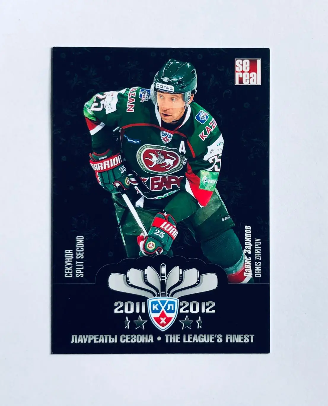 Карточка Данис Зарипов ХК Ак Барс Казань