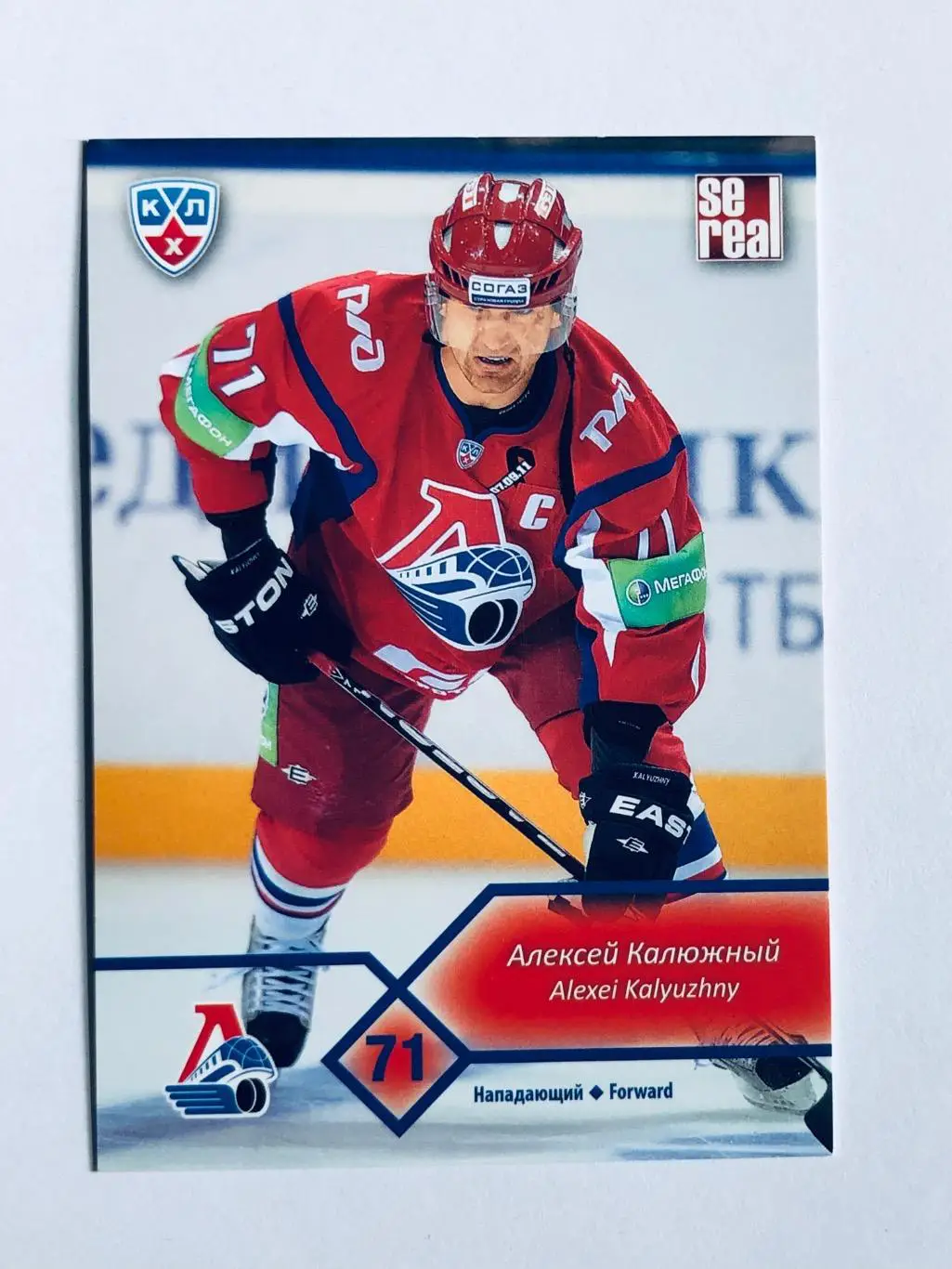 Карточка Алексей Калюжный ХК Локомотив Ярославль
